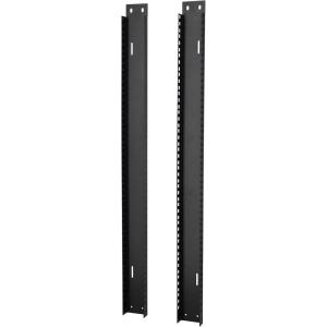 imageRockville RAIL18U 18U Reversible Rack Rails with M5 Circle or Square Screw Holes  339 Rackmount Rails for 6U Racks Circle amp Square Hole Options for Quick Gear Installation and Protection16U