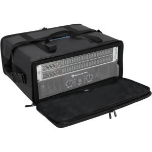 imageRockville RRB45 V2 4U Rack Bag 16in Depth DoubleSided Access Removable Rack Case Padded Shoulder Strap