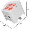 image12 Rockville Best PAR 50 Battery Wash Lights Wireless DMXControllerRGBWAUV