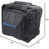 imageRockville Battery PAR 50 White Bundle 2 White Rechargeable LED DMX DJ Wash Uplights with Remote RLB90 Universal Travel Bag Fits 2 Par Lights with Controller and Cables 3Items