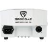 imageRockville Battery PAR 50 White Bundle 2 White Rechargeable LED DMX DJ Wash Uplights with Remote RLB90 Universal Travel Bag Fits 2 Par Lights with Controller and Cables 3Items