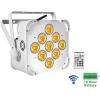 imageRockville Best PAR 60 Bundle 2 White RGBWAUV Par Lights 2 RockWedge RGBWAUV Rechargeable Wash DJ UpLight 2 Best Strip 60 White Wash Bars ROCKFORCE W2 Wireless DMX Controller 7 Items