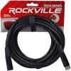 imageRockville Best PAR 60 Bundle 2 Wireless RGBWAUV LED Wash Lights RLB40 Padded Travel Bag 2 LC70 Heavy Duty CClamps ROCKFORCE 192 Lighting Controller RDX3M25 DMX Cable 7Items