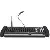 imageRockville Best Strip 60 Bundle 12 Rechargeable White Wash Light Bars with Wireless DMX RGBWA UV ROCKFORCE W4 384 Channel DMX Lighting Controller with MIDI 13Items