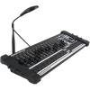 imageRockville Best Strip 60 Bundle 12 Rechargeable White Wash Light Bars with Wireless DMX RGBWA UV ROCKFORCE W4 384 Channel DMX Lighting Controller with MIDI 13Items