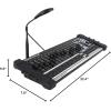 imageRockville Best Strip 60 Bundle 8 Rechargeable White Wash Light Bars with Wireless DMX RGBWAUV ROCKFORCE W4 384 Channel Wireless DMX Controller with MIDI 9Items