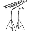 imageRockville RFAAW DJ Facade BoothBagScrim4 Rechargeable Light StripsTruss