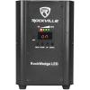 imageRockville RockWedge LED 54W RGBWAUV Battery Powered Par Light Wireless DMX Rechargeable Compact Design for DJs and Events 2Piece