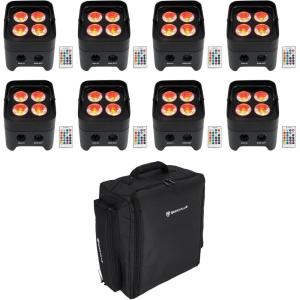 image8 Rockville Best PAR 50 Rechargeable Par Wash Lights wWireless DMXBackpack