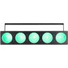imageRockville FIVEEYE 5 Head 150w RGB COB Blinder Light Durable Aluminum Case 19 Channel DMXAutoSound Modes