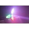 imageRockville Leaf Spinner 250W 3in1 Rotating DJ Stage Light with Retro Amber RGBW LEDs and 26Channel DMX Control