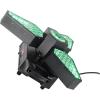 imageRockville Leaf Spinner 250W 3in1 Rotating DJ Stage Light with Retro Amber RGBW LEDs and 26Channel DMX Control