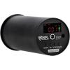 imageRockville MINI Halo Black DJ Wall Wash Up Light Effect 17 Hour Battery Power Wireless DMX RF RemoteBlack
