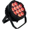 imageRockville Wet PAR PRO 12x6W LED Outdoor Building Par Wall Wash Light RGBWAUV DMX Control Waterproof IP54 for Restaurant Stage Events