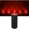 imageRockville MINI Halo Black DJ Wall Wash Up Light Effect 17 Hour Battery Power Wireless DMX RF RemoteBlack