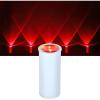 imageRockville MINI Halo Black DJ Wall Wash Up Light Effect 17 Hour Battery Power Wireless DMX RF RemoteWhite