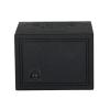 imageQ Power QBomb QBOMB10HP Single 10 Vented Port Subwoofer Box wBedliner Spray