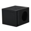 imageQ Power QBomb QBOMB10HP Single 10 Vented Port Subwoofer Box wBedliner Spray