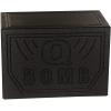 imageQPower Single 8Inch Vented Chamber Subwoofer Box SidePorted Design with 10 Cubic Foot of Airspace Solid 34Inch MDF Construction