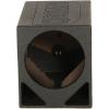 imageQPower Single Triangle Car Audio Ported Subwoofer Box Fits Most 12Inch Subwoofers  Deep Bass MDF Enclosure with Bed Liner Finish Tuned to 54 Hertz 22 Cu Ft Air Space