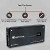 imageRockville ATOM P20 MarineATVCar Amplifier 1600W 4Channel ClassAB Bluetooth DynoCertified Volt Meter Perfect for Boats ATVs and Car Audio600w