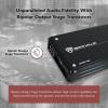 imageRockville ATOM P20 MarineATVCar Amplifier 1600W 4Channel ClassAB Bluetooth DynoCertified Volt Meter Perfect for Boats ATVs and Car Audio600w