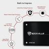 imageRockville ATOM P60 MarineATVCar Amplifier 4800W 2Channel ClassD DynoCertified Digital Volt Meter Perfect for Boats ATVs and Car Audio