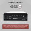 imageRockville ATOM P60 MarineATVCar Amplifier 4800W 2Channel ClassD DynoCertified Digital Volt Meter Perfect for Boats ATVs and Car Audio