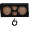 imageRockville CH102SP Bundle Chuchero Audio Enclosure Box 2 RXM88 8 in Mid Bass Drivers 2 RT4 3 in Tweeters Kevlar Cone Titanium Compression Horn 5 Items