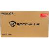 imageRockville Car Audio Bundle RG212CA Dual 12 Slim Vented Powered Subwoofer Enclosure 2000Watt Builtin Amplifier with RWK81 8Gauge Complete Amp Installation Kit 100 Copper RCA 2Items