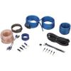 imageRockville Car Audio Bundle RW10CA 10 800Watt Slim Powered Under Seat Subwoofer Low Profile Design RWK10 10Gauge Complete Amp Installation Kit 2Items