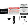 imageRockville Car Audio Bundle SS10P 10 800w Slim UnderSeat Active Subwoofer Compact Design RWK81 8Gauge Complete Amp Installation Kit 100 Copper RCA 2Items
