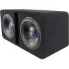 imageRockville DK58 Package Dual 8 1600W Loaded K5 Car Subwoofer Enclosure DB11 Amp 2 Ohm Deep Bass Compact Design Easy Installation for Car Audio Enthusiasts