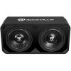 imageRockville DV12K6D2 Bundle Dual 12 in 4800W Peak 1200W RMS Car Audio Subwoofers Plexi Enclosure dB15 6000W Mono 2 Ohm Amplifier RWK01 0 Gauge Complete Amp Wiring Kit 3Items