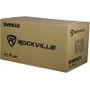 imageRockville DV8K52 Dual 8 K5 1600W Car Subwoofers 2 Ohm Final Load Vented Enclosure NonPressed Paper Cone Durable Build for Car Audio Systems