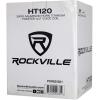imageRockville HT120 360W Compression Driver Tweeter 8 Ohm Titanium Diaphragm Aluminum Horn High Sensitivity Perfect for Car Audio and PA Systems
