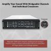 imageRockville KRYPTON F2 3200W 4Channel 2Ohm Car Amplifier DynoCertified MOSFET Adjustable Crossover Remote Control Perfect for Car Audio and Subs