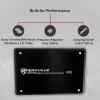 imageRockville KRYPTONM2 Mono Car Amplifier 1 Ohm 3000W ClassD EQ Low Pass Filter DynoCertified Bass Remote Perfect for Subwoofers and Car Audio