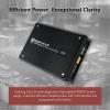 imageRockville KRYPTONM2 Mono Car Amplifier 1 Ohm 3000W ClassD EQ Low Pass Filter DynoCertified Bass Remote Perfect for Subwoofers and Car Audio