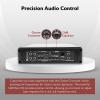 imageRockville Krypton F5 3200W 5Channel Car Amplifier 1535 x 866 x 22 DynoCertified RMS Volt Meter Bass Knob Clip Indicator Class ABD for Car Audio and Subs