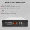 imageRockville Krypton F5 3200W 5Channel Car Amplifier 1535 x 866 x 22 DynoCertified RMS Volt Meter Bass Knob Clip Indicator Class ABD for Car Audio and Subs