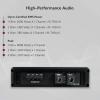 imageRockville Krypton M5 3000W Mono Car Amplifier DynoCertified RMS Voltage Display Bass Remote Clip Indicator ClassD Perfect for Car Audio amp Subs
