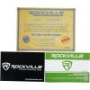 imageRockville KryptonT2 2800W Peak700W RMS 2 Channel Car Amplifier Class AB Digital Voltage Display Adjustable Crossover amp Bass Boost HighLevel Input for Car Audio Systems