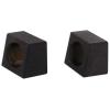 imageRockville Pair RS6x9BL 6x9 Wedge Sealed Car Speaker Box Enclosures Bedliner Finish Universal Fit Durable MDF for Car Truck Marine Audio