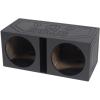 imageRockville RBL12V Dual 12 15 cuft Vented Subwoofer Enclosure Bed Liner Finish HighPower Bass Durable MDF for Car Audio Enthusiasts