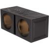 imageRockville RBL12V Dual 12 15 cuft Vented Subwoofer Enclosure Bed Liner Finish HighPower Bass Durable MDF for Car Audio Enthusiasts