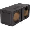 imageRockville RBL12V Dual 12 15 cuft Vented Subwoofer Enclosure Bed Liner Finish HighPower Bass Durable MDF for Car Audio Enthusiasts