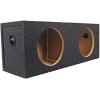 imageRockville RD10 Dual 10 10 cuft 34 MDF Sealed Subwoofer Enclosure Deep Bass Durable Build Easy Install Proudly Made in the USA for Car Audio Enthusiasts