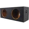 imageRockville RD10 Dual 10 10 cuft 34 MDF Sealed Subwoofer Enclosure Deep Bass Durable Build Easy Install Proudly Made in the USA for Car Audio Enthusiasts