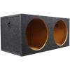 imageRockville RD15 Dual 15 21 cuft Sealed Car Subwoofer Enclosure Box 34 MDF Made in USA Precision Build Deep HighPower Bass for Car Audio